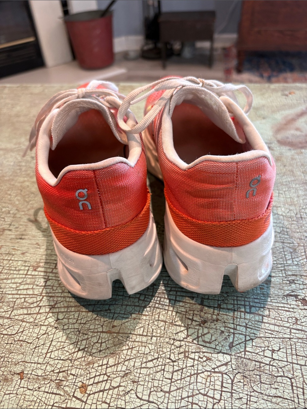 On Cloudflow Women’s Running Shoes Pink White Athletic Sneakers US 9 - Picture 4 of 6